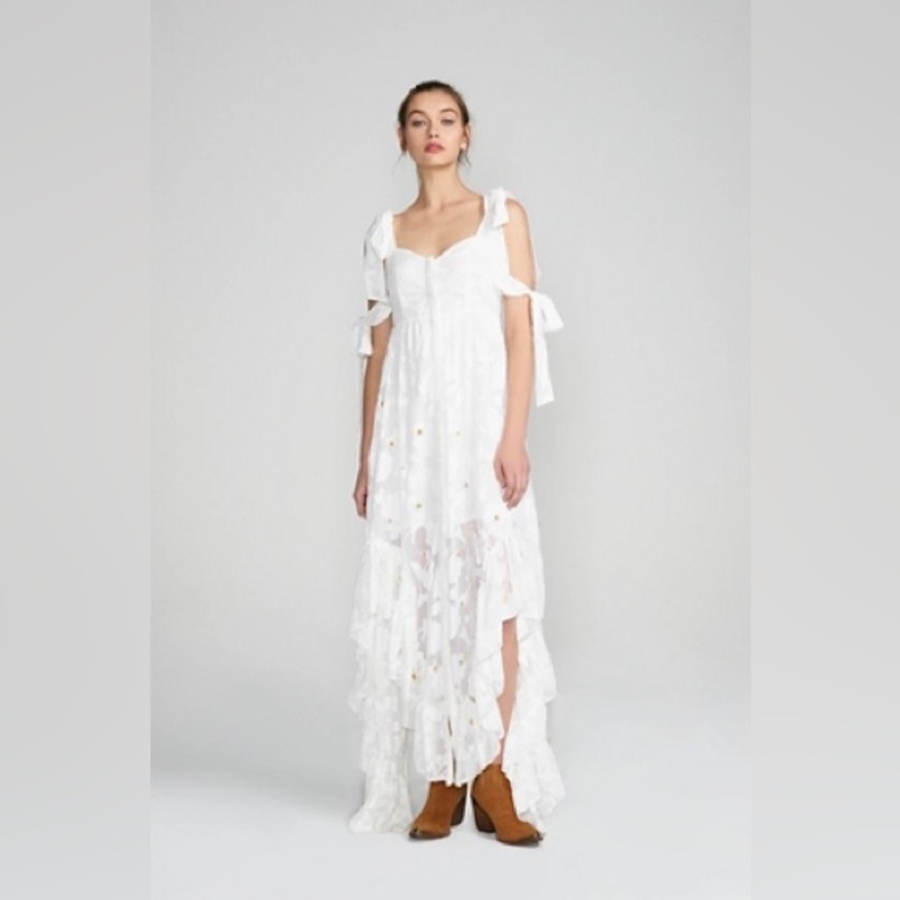 Stephanie Frill Maxi Dress by We Are Kindred - Picture 3 of 11